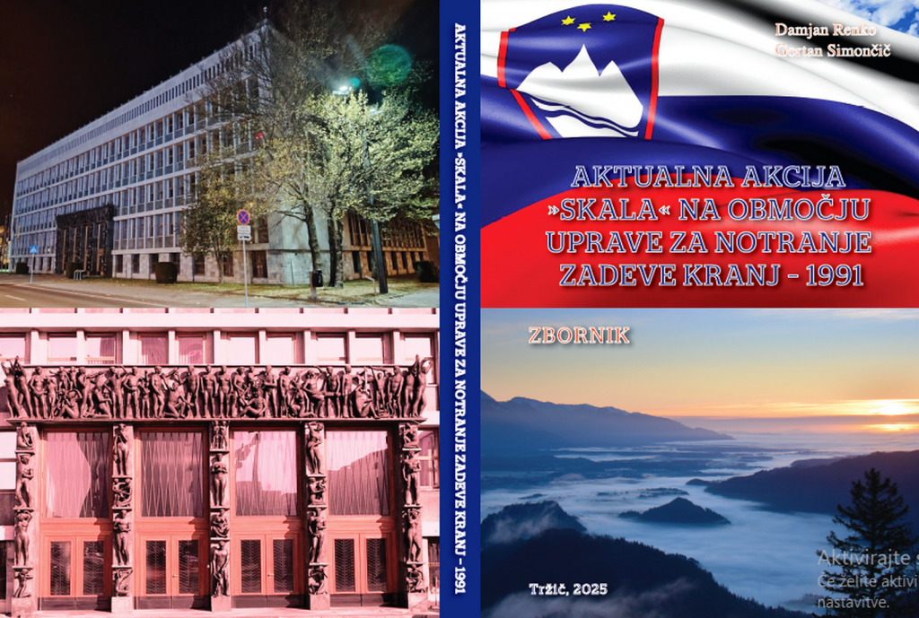 PREDSTAVITEV ZBORNIKA »AKTUALNA AKCIJA »SKALA« NA OBMOČJU UNZ KRANJ − 1991«