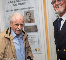 SPREJEM NAJSTAREJŠEGA VOJNEGA VETERANA SLOVENIJE